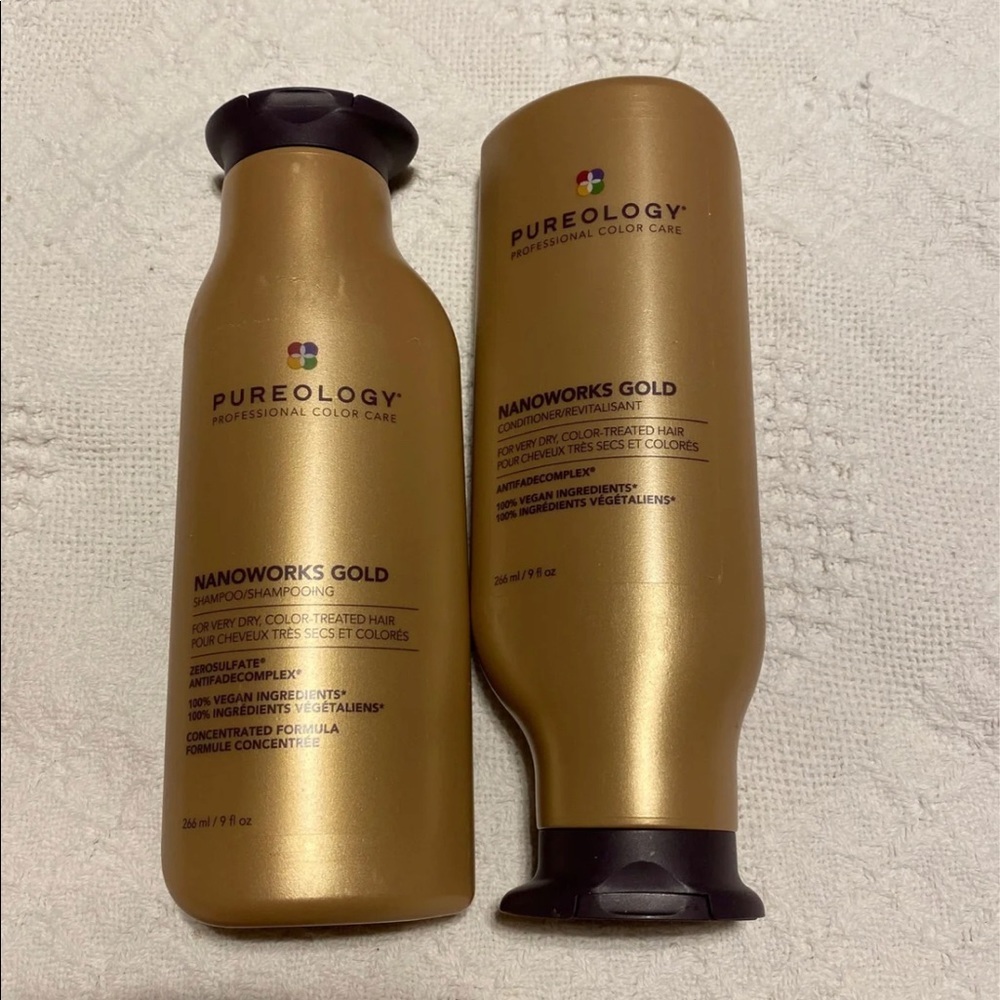 Pureology Nano Works GOLD Shampoo Conitioner